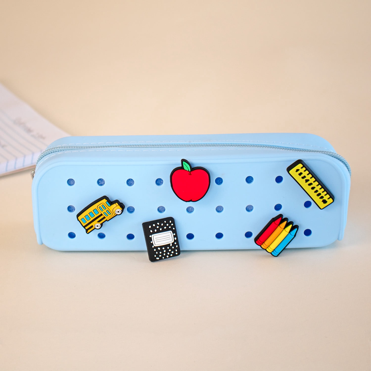 Art 101 School Themed Charms-Pencil Case Accessory, Back to School, 5-Pack