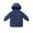 Navy, variant on Ruyang Kids Winter Puffer Coat Baby Boys Girls Padded Warm Quilted Down Parka Lightweight Mock Neck Zip Up Hooded Jacket