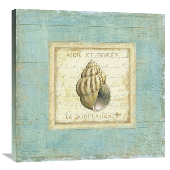 Global Gallery Daphne Brissonnet 'Bijou de Mer II' Canvas Wall Art