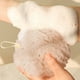 thumbnail image 4 of Esponja de baño con forma de flor: suave, no se dispersa, exfolia con suavidad, accesorio de baño de lujo con abundante espuma y asa para colgar, esponja de ducha agradable para la piel para el baño, 4 of 7