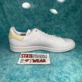 thumbnail image 3 of Adi - das Stan Smith White Yellow Men’s Retro Leather Low Top Shoes Sneakers, 3 of 5