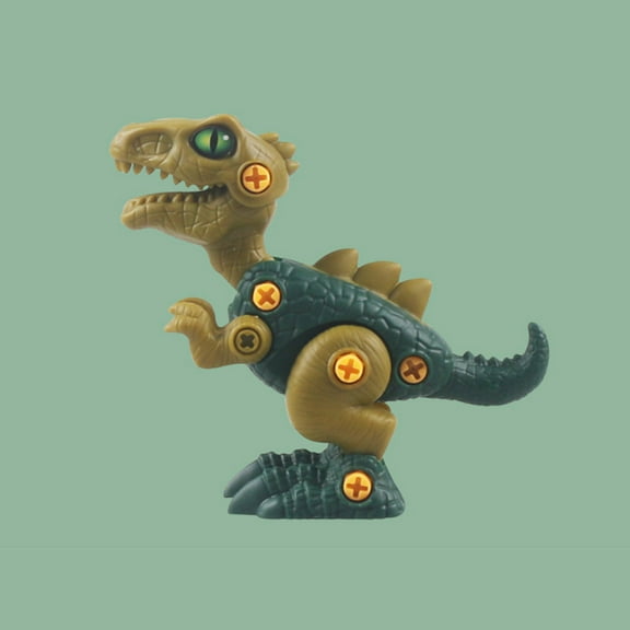 Weloille Take Apart Dinosaur Toys for Kids Building Toy Set, Construction Engineering Play Kit Learning for Boys Girls Age 3 4 5 Year Old