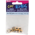 thumbnail image 2 of Shank Back Cat Eyes 12mm 6/pkg-orange, 2 of 2