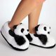 thumbnail image 4 of par de pantuflas de peluche con animales Panda, divertidas y originales para mujeres, hombres y niños, 4 of 5