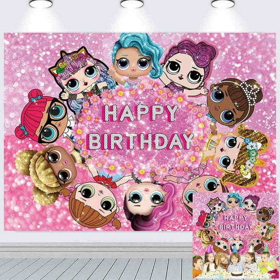 LOL Taspestry Post Banner Backdrop Background Wall Decor Party Supplies
