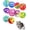 1.5'' - 2.2'', variant on 5 Pack Toys for Indoor Cats, Kitten Balls with Bells | Hollow Plastic Ball Toys for Kittens, Adults & Indoor Play