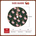 thumbnail image 2 of Sikiie Pink Sleeping Fox Christmas Tree Skirt, Christmas Tree Decorations, Christmas Decor, Tree Mat Decoration(30-48IN)-36", 2 of 6