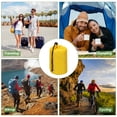 thumbnail image 7 of Uxcell Stuff Sack Waterproof Outdoor Storage Sack Drawstring Bag for Camping Hiking Backpacking Yellow 5 x 10 Inch, 7 of 7