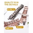 thumbnail image 3 of Pulsera magnética Feraco 3X Strength Copper para hombre, 3 of 9