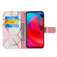 thumbnail image 4 of Allytech Wallet Case for Motorola Moto G Stylus 5G 6.8-Inch 2021 Released - Marble Series Flip Folio Kickstand Cards Slots Bumper TPU Back Cover Shockproof Drop Protective Wallet Case for Girls Women, 4 of 5