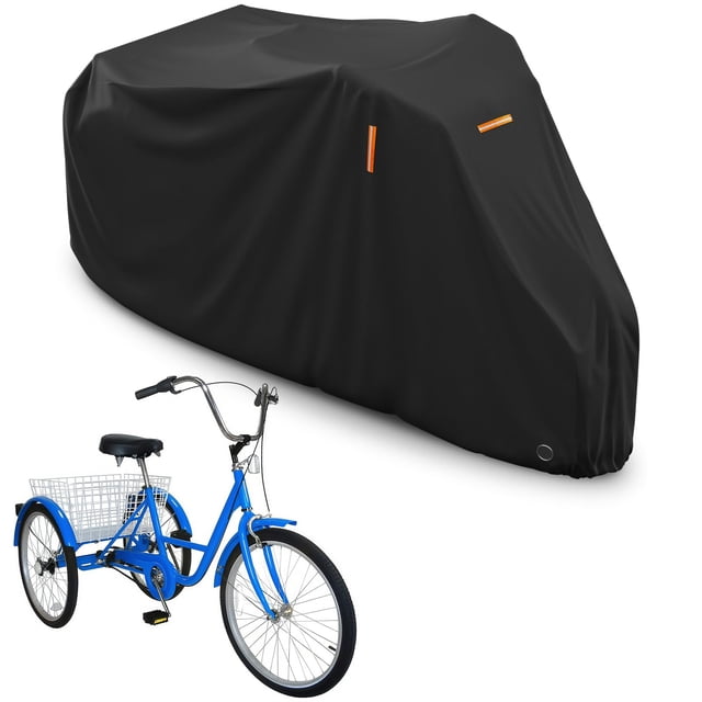 Funda para triciclo STARTWO, impermeable, resistente al viento, a prueba de polvo, 191 x 76 x 112 cm