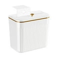 thumbnail image 1 of Cubo de basura de pared, cubo de basura rectangular de gran capacidad para colgar. S con tapa, 1 of 9