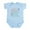 Sky Blue, variant on CafePress - Artist Like Mommy Infant Bodysuit - Baby Light Bodysuit, Size Newborn - 24 Months
