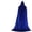 Blue, variant on Halloween Witch Wizard Velour Cape Cloak Green 90cm Costume Party Cosplay Robe for Themed Event Dress-Up Unisex Holiday Outfit