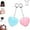 2*E, variant on Love Wallet Tote Bag Touch Sensing Light, Purse Lights For Inside Purses, Heart Keychain for Women Gift