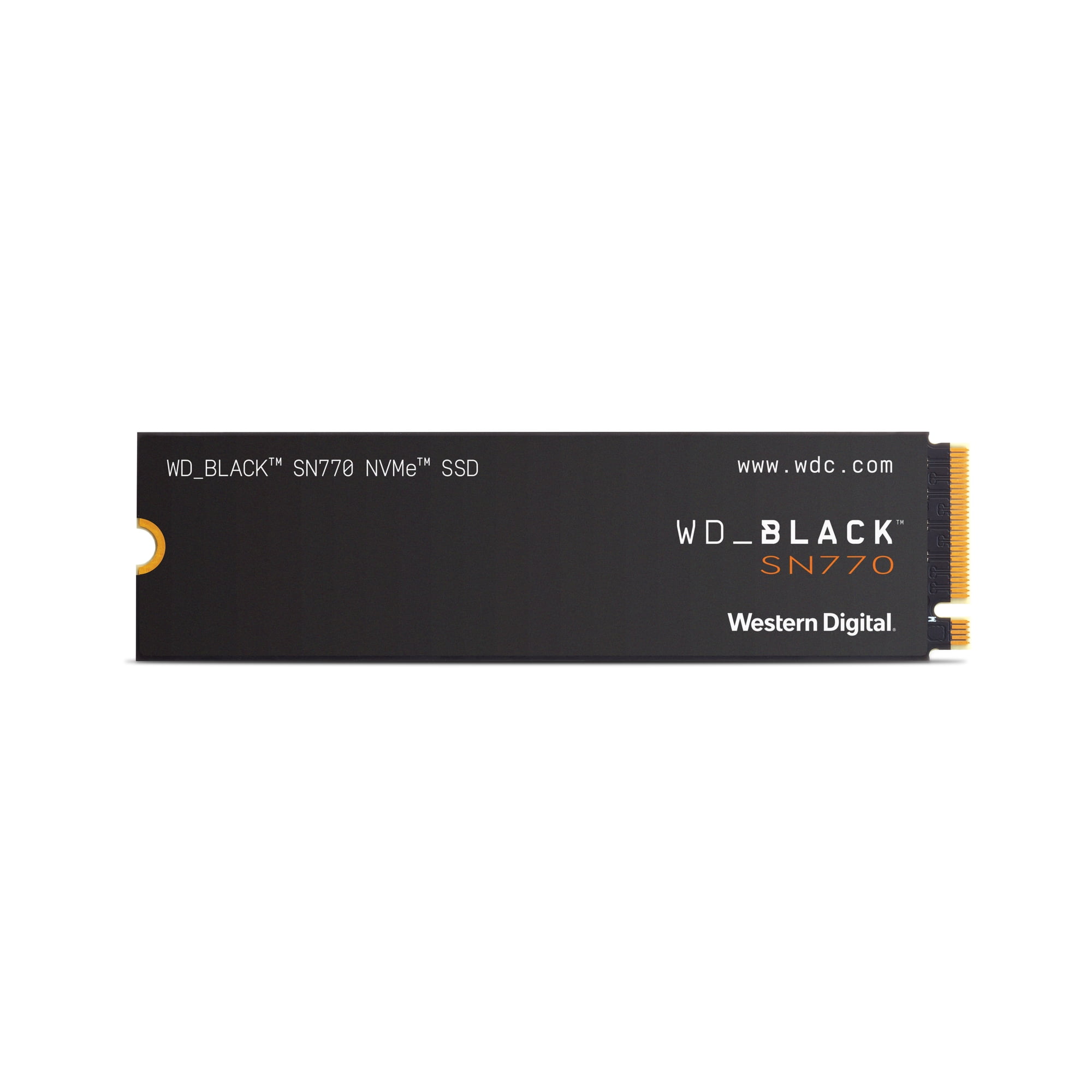 WD_BLACK 500GB SN770 NVMe Internal Gaming SSD Solid State Drive - Gen4 PCIe, M.2 2280, Up to 4,000 MB/s - WDS500G3X0E