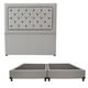 thumbnail image 1 of Box Base Cama King Size + Cabecera Mary Gris, 1 of 7