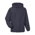 thumbnail image 4 of Harriton M73 Unisex Flex Twill Hooded Jacket-Dark Charcoal-M, 4 of 6