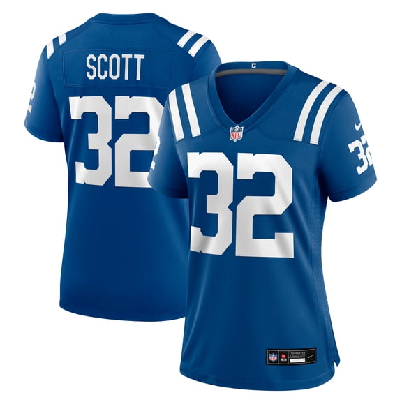 Women's Nike Daniel Scott Royal Indianapolis Colts Team Game Jersey