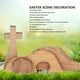 thumbnail image 4 of Decoración De Escena De Pascua, Decoración De Cruz De Tumba Tallada Fina Hecha A Mano Sin Rebabas, Crea Un Ambiente Para El Hogar, 4 of 7