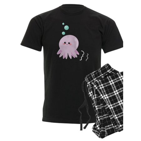 

CafePress - Cute Pink Octopus Pajamas - Men s Dark Pajamas