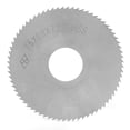 thumbnail image 1 of Accesorio de disco de corte de hoja de sierra circular de 72 dientes de acero de alta velocidad 75 x 0,8 x 22 mm, 1 of 12