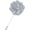Grey, variant on Flower Lapel Pins for Men, Boutonnieres Pin Camellia Groom Wedding/Graduation