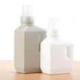 thumbnail image 3 of Laundry Bottle with Label Large Laundry Bottle Booster Sign Capacity for Detergent Home Use White 1000ML, 3 of 9