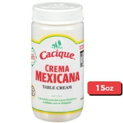 Cacique Crema Mexicana Table Cream, 15 oz Jar (Refrigerated)