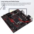 thumbnail image 4 of Placa Base, Interfaz Multimedia DDR4 HD De 2 Canales De 8 Pines Y 24 Pines Y Salidas VGA Placa Base Para Computadora De Escritorio PCI E 3.0 M ATX Para CPU De 14 Nm, 4 of 7