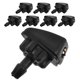 thumbnail image 1 of IFANLANDOR 8Ud Nozzles Para Limpiaparabrisas De Auto Con Spray En Ventilador Y Material Resistente Al Negro, 1 of 8