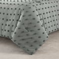 thumbnail image 7 of JML 2 Piece Queen Comforter Set With 1 Pillow Sham, Microfiber Dot Comforter, Dark Grey, 7 of 7