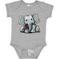 thumbnail image 3 of Inktastic KiniArt Elephant Boys or Girls Baby Bodysuit, 3 of 5
