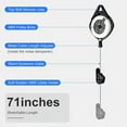 thumbnail image 2 of [Pro Version] GAEKOL VR Cable Management, 6 Packs VR Pulley System fits Meta Quest 3/PSVR/PS VR2/Rift S/Valve Index/HTC Vive Pro/HP Reverb VR Accessories, Cord Managenment for Headset and Gaming PC, 2 of 7
