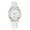 White&4, variant on Digital Quartz Watch for Men and Women, Fashionable Casual Design with Frosted Leather Strap, Small Dial for Everyday Wear and Student Style