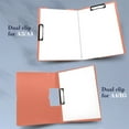 thumbnail image 4 of A4 Clipboard Writing Board Data Clip Folder for Office School Use 23.5x32x0.5cm Multi-Color, 4 of 6