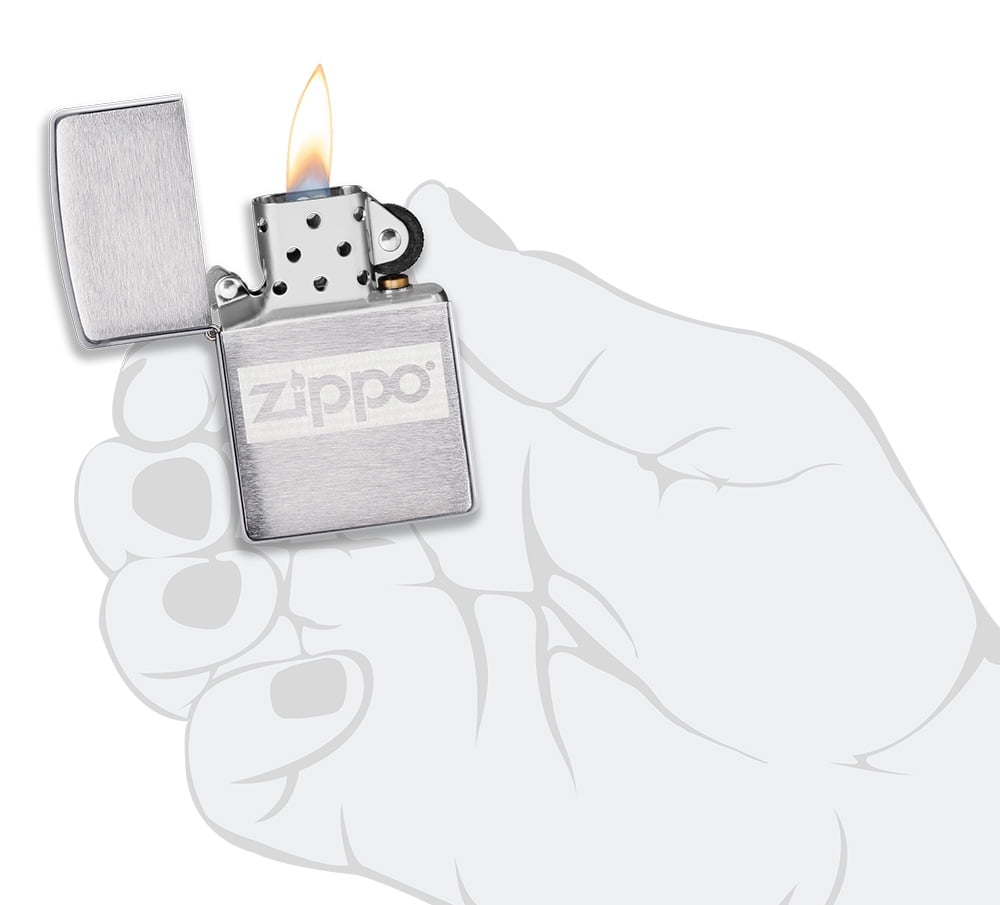 Zippo Lighter & Flask Gift Set