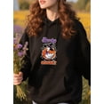 thumbnail image 3 of Autumn Animal Theme Halloween Animal Hoodie for Men and Women, Unisex Pullover Hooded Sweatshirt, Comfortable Cotton Poly Blend, Casual Fall Seasonal Outfit, 3 of 5