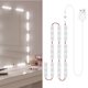 thumbnail image 1 of 10 PCS LED Luces de espejo de maquillaje Control táctil regulable Luces de espejo de tocador Luz de Tomshoo  10 piezas, 1 of 7