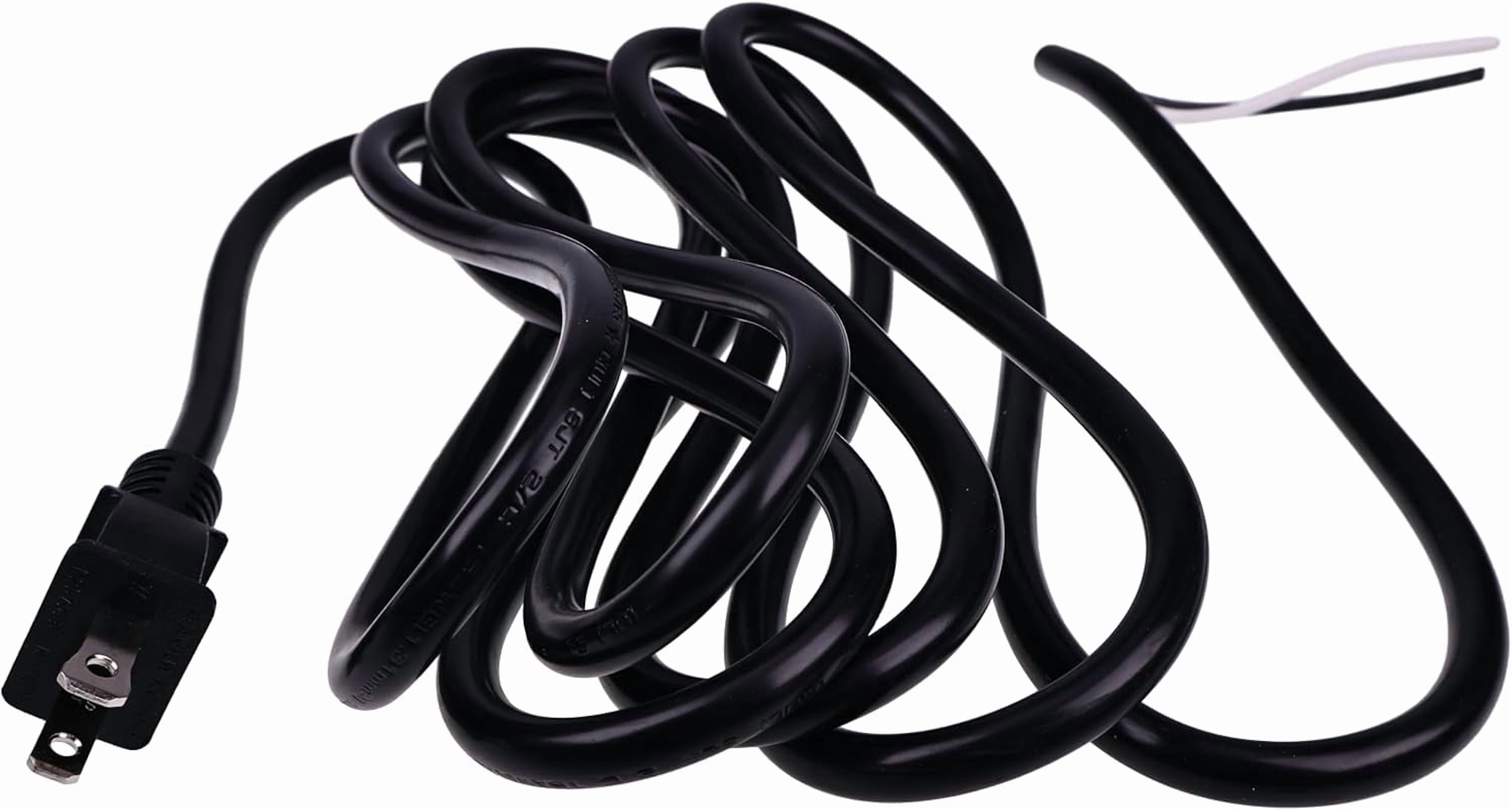 RGHJAR-AC Power Cord 664265-4 6642654 Compatible with Makita 664265-4 LS1000 LS1011 LS1020 LS1030 2401B LS1430 LS1400 Miter Saw Mains Cable 2-Wire