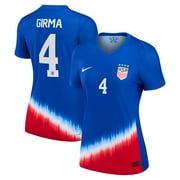 Women's Nike Naomi Girma Royal USWNT 2024 Away Authentic Jersey