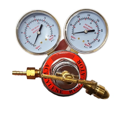 PSI KING Large Welding Acetylene Regulator