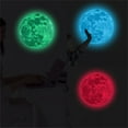 thumbnail image 5 of jiacuix Household Decoration 3D Large Fluorescent Removable Dark Wall In The Moon 20cm Sticker Glow Sticker Wall Stickers Living Room Bedroom Green, 5 of 8