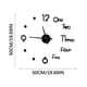 thumbnail image 5 of Xihbxyly Reloj Sin Marco, Elegante Adhesivo para Espejo de Pared, Segundero Silencioso, Fácil Instalación y Diseño Autoadhesivo, Decoración para El Hogar y La Oficina, Regalo Ideal para Cualquier Oca, 5 of 6