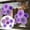 Purple, variant on Clearance Under $1.29! Hanging Paper Fan Party Decoration Set