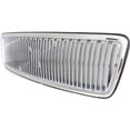 thumbnail image 4 of Grille For 98 Volvo S70 V70 Chrome Shell w/ Silver Insert Plastic, 4 of 5