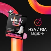 Kotex Ultra Thin Teen Pads with Wings, Heavy Absorbency, 36 Count