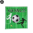 thumbnail image 4 of Platos para fiesta de fútbol, servilletas, tazas, pajitas, suministros para fiesta de fútbol, vajilla desechable, decoraciones para fiesta de cumpleaños temática para fanáticos del fútbol, 4 of 5