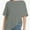 Heather gray, variant on Women Oversized T-Shirt Loose Fit Workout Tops Short Sleeve Gym Basic Tee Shirt
