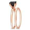 thumbnail image 3 of Everly Women's Diamond 10k Rose Gold Bridal Set, 3 of 7